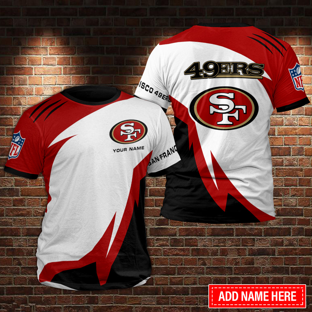 San Francisco 49ers Personalized T-Shirt BGTS615