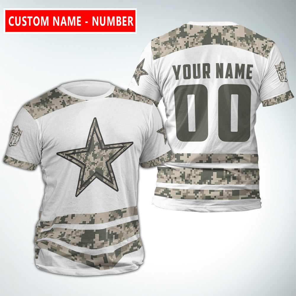 Dallas Cowboys Personalized T-Shirt BGTS630