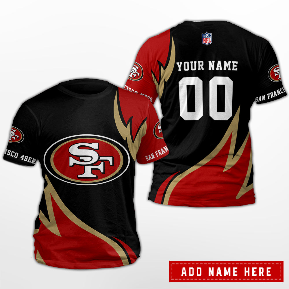San Francisco 49ers Personalized T-Shirt BGTS646