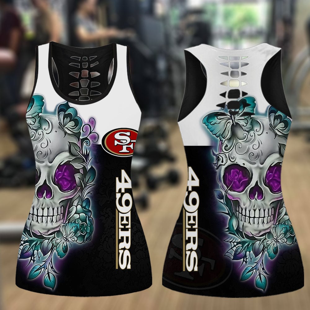 San Francisco 49ers Leggings And Tank Top BG278