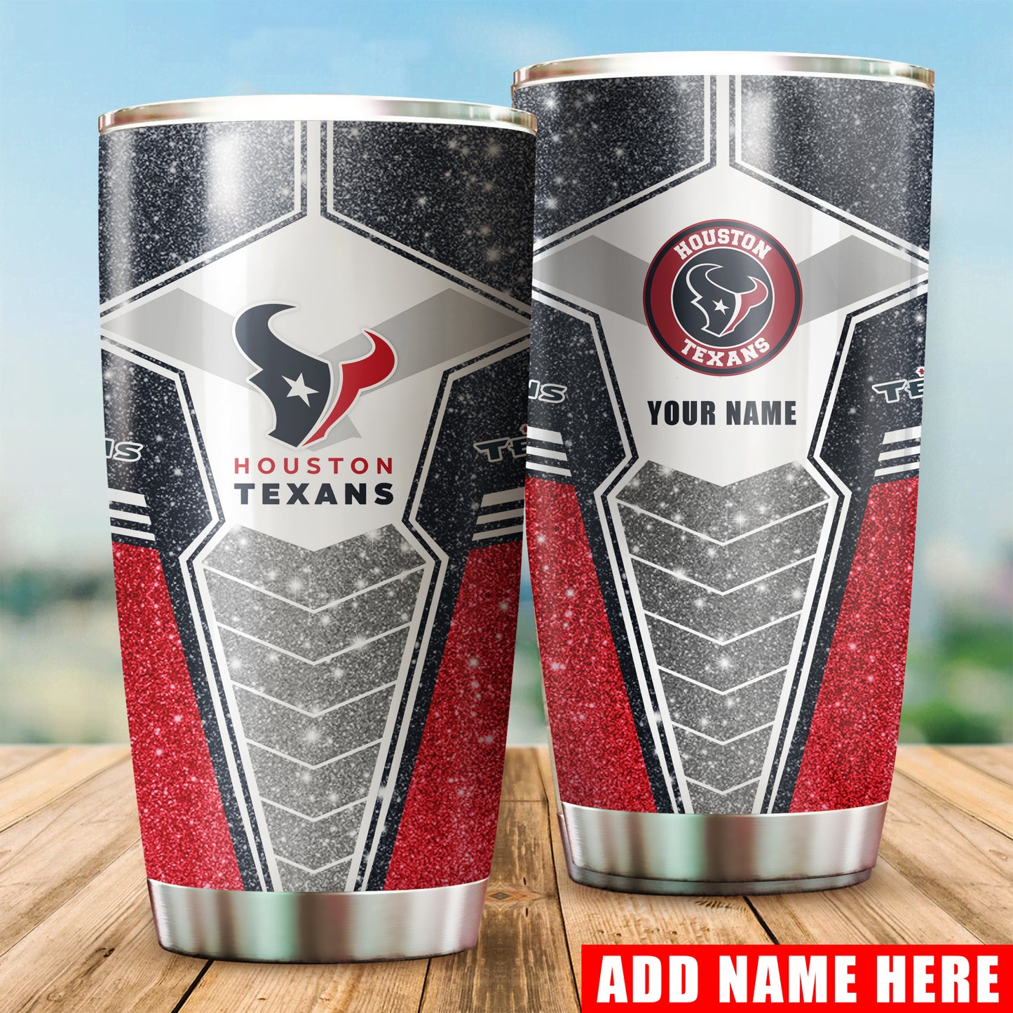 Houston Texans Personalized Tumbler BG641