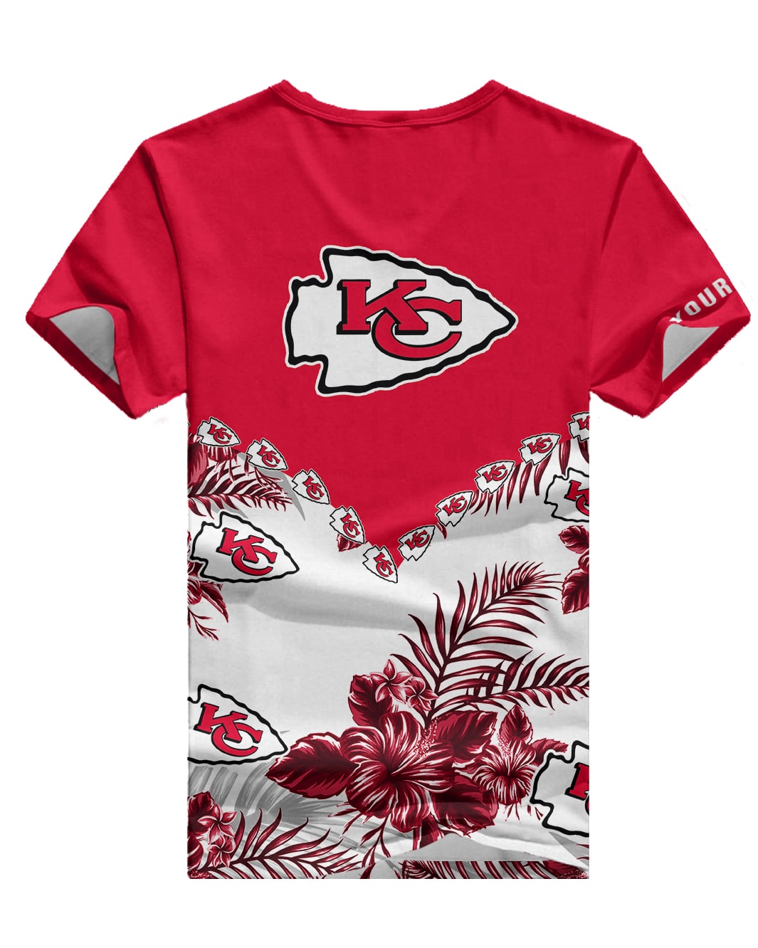 Kansas City Chiefs Personalized V-neck Women T-shirt BG487