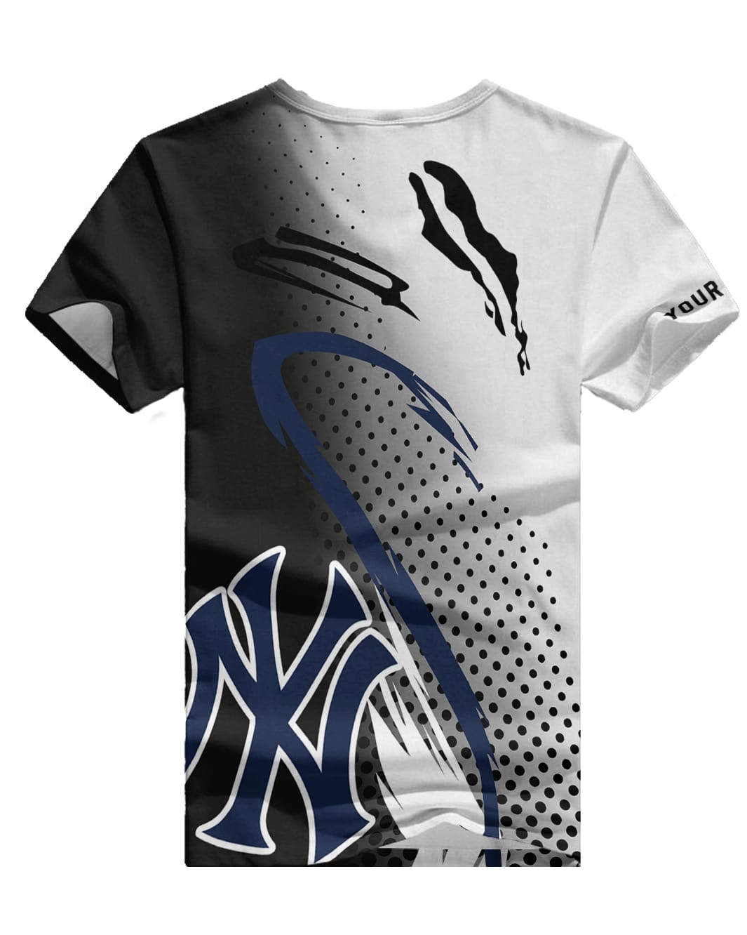 New York Yankees Personalized V-neck Women T-shirt BG634