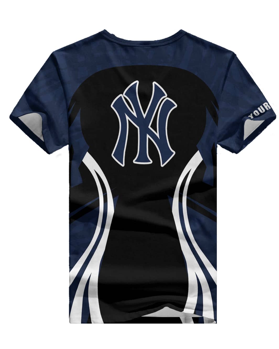 New York Yankees Personalized V-neck Women T-shirt BG638
