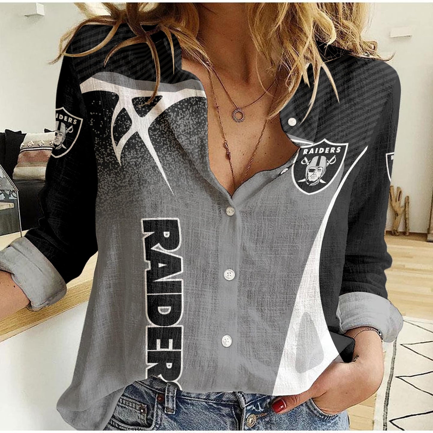 Las Vegas Raiders Woman Shirt BG206
