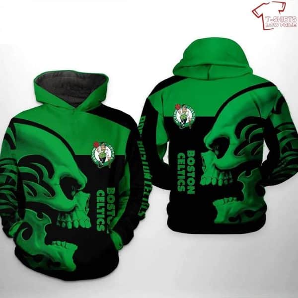 Boston Celtics All Over Printed Hoodie BB665