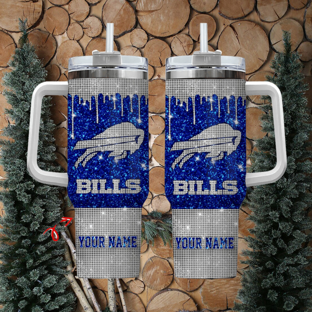 Buffalo Bills Personalized 40oz Stanley Tumbler AZC40OZT002