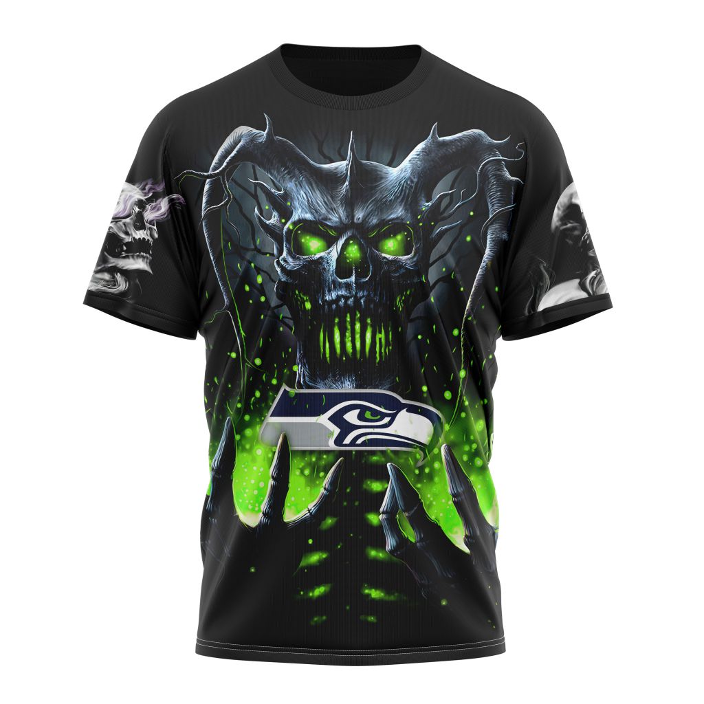 Seattle Seahawks All Over Printed T-shirt Sweatshirt Hoodie AZCHD788