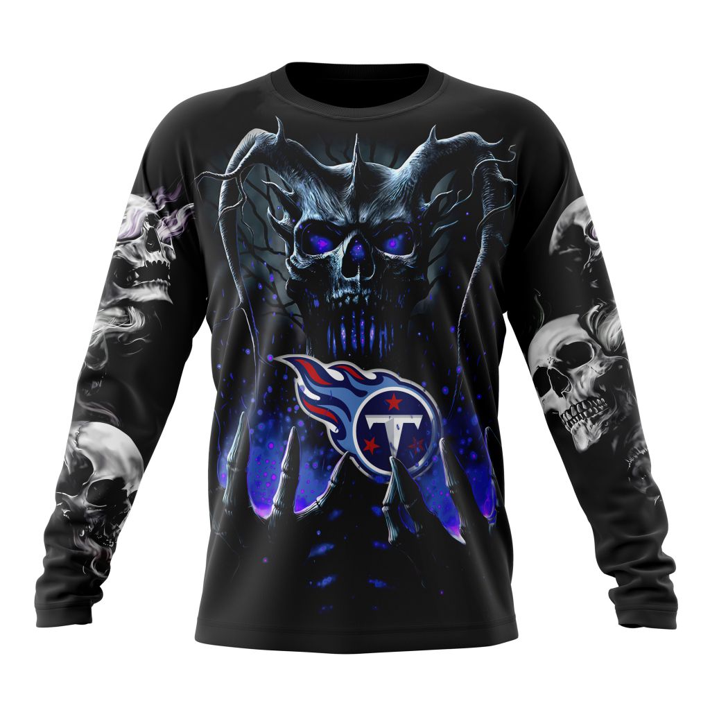 Tennessee Titans All Over Printed T-shirt Sweatshirt Hoodie AZCHD790
