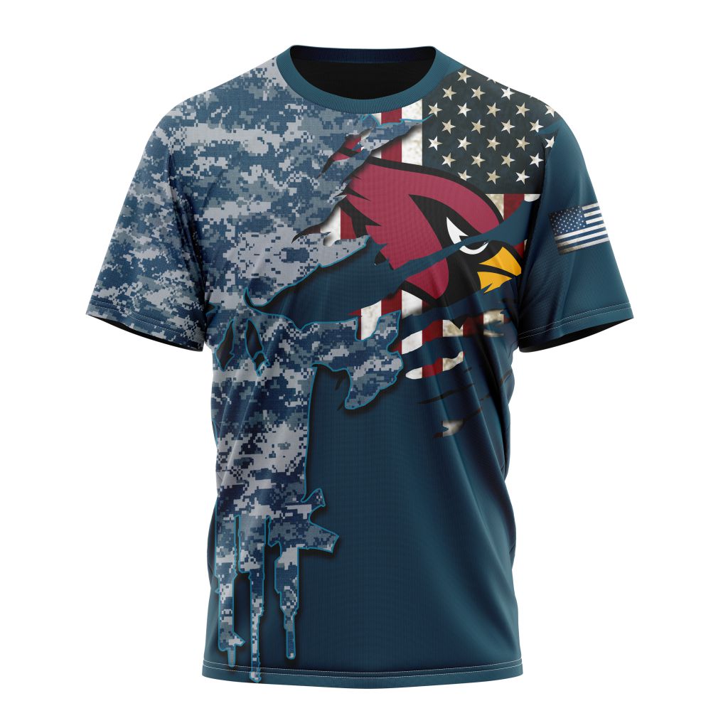 Arizona Cardinals All Over Printed T-shirt Sweatshirt Hoodie AZCHD728