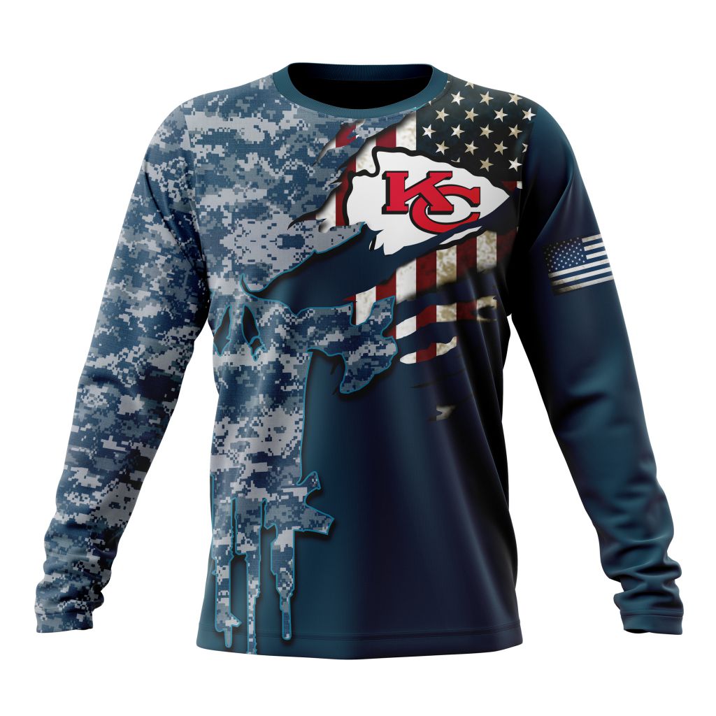 Kansas City Chiefs All Over Printed T-shirt Sweatshirt Hoodie AZCHD743