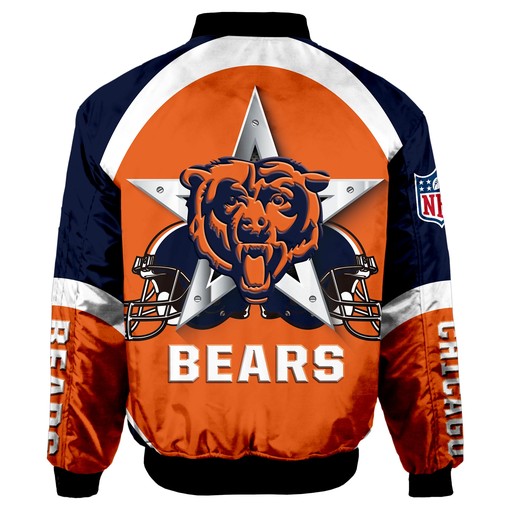 Chicago Bears Thick Bomber Jacket CSBBT179