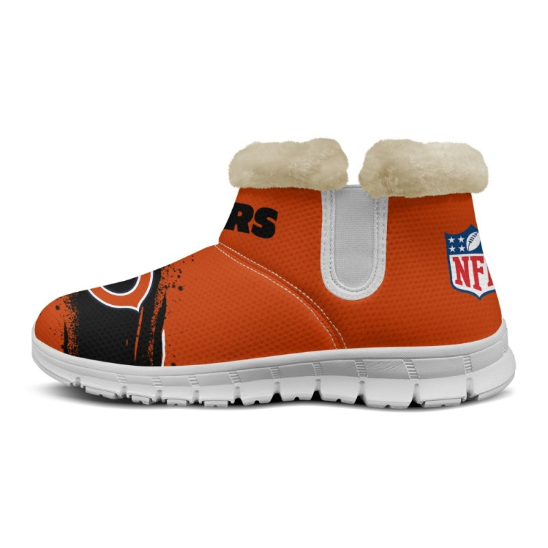 Chicago Bears Comfy Winter Snow Boots AZDDWSB000070