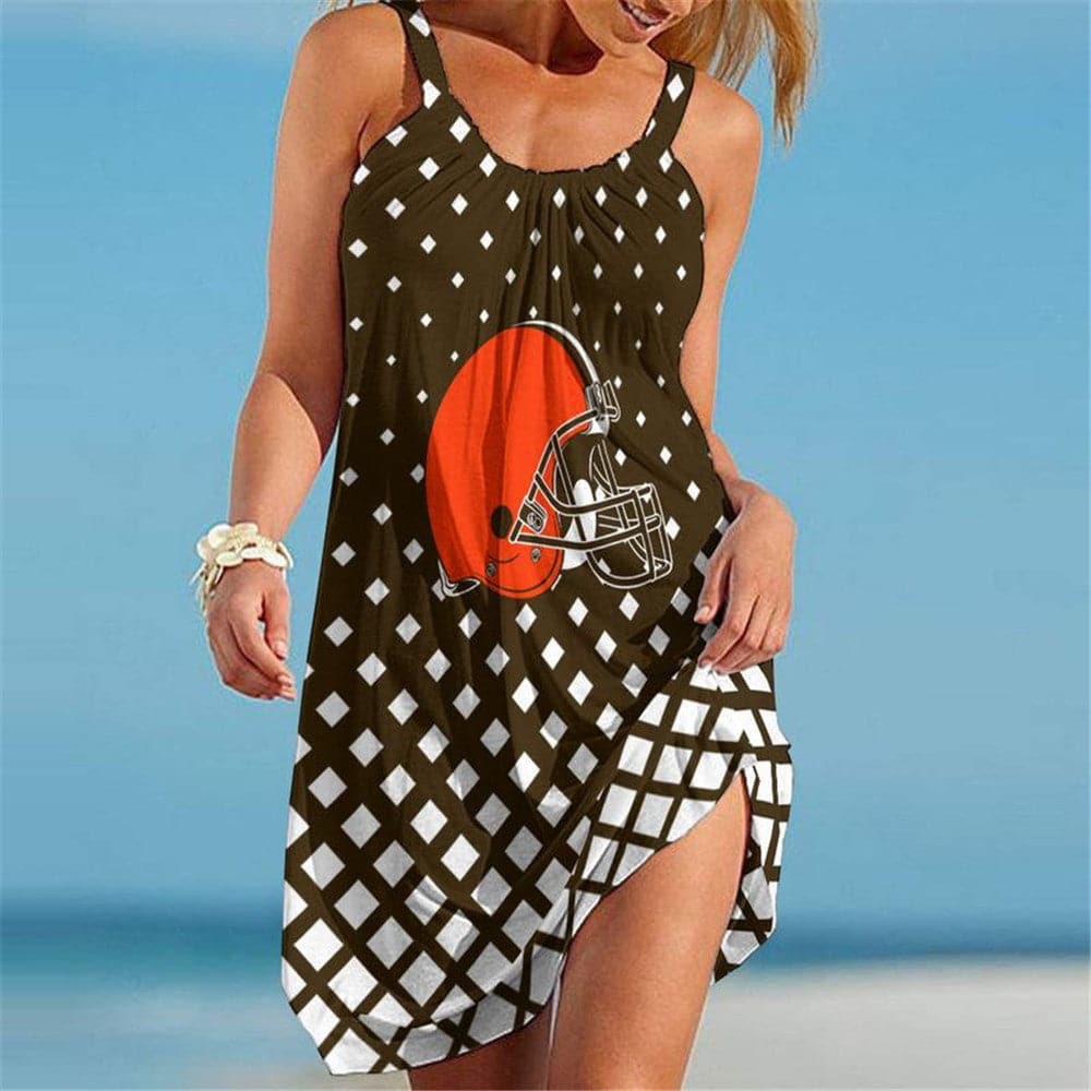 Cleveland Browns Beach Dress BG173