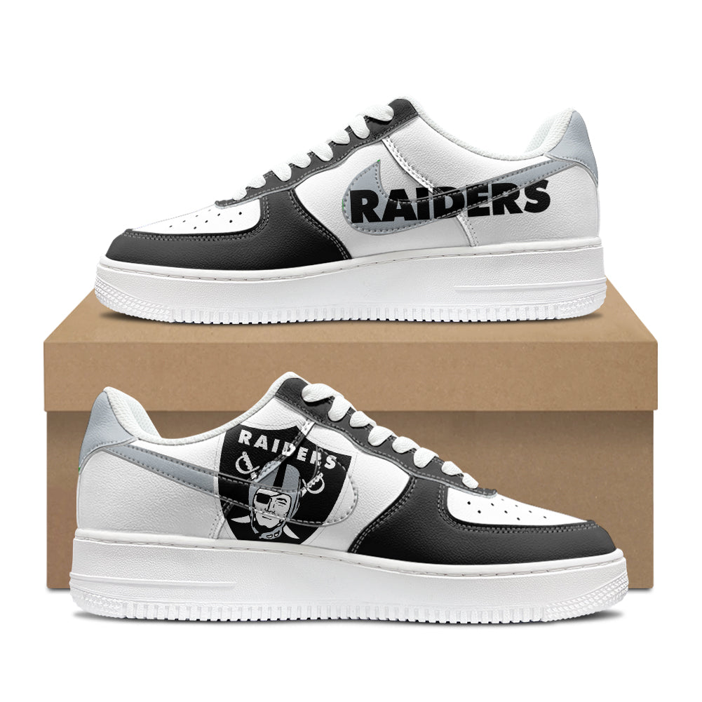 Las Vegas Raiders New Personalized AF1-1 Sneakers 2025 AZBTAF1N000047