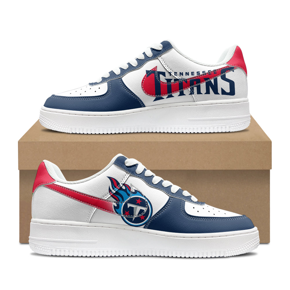 Tennessee Titans New Personalized AF1-1 Sneakers 2025 AZBTAF1N000061