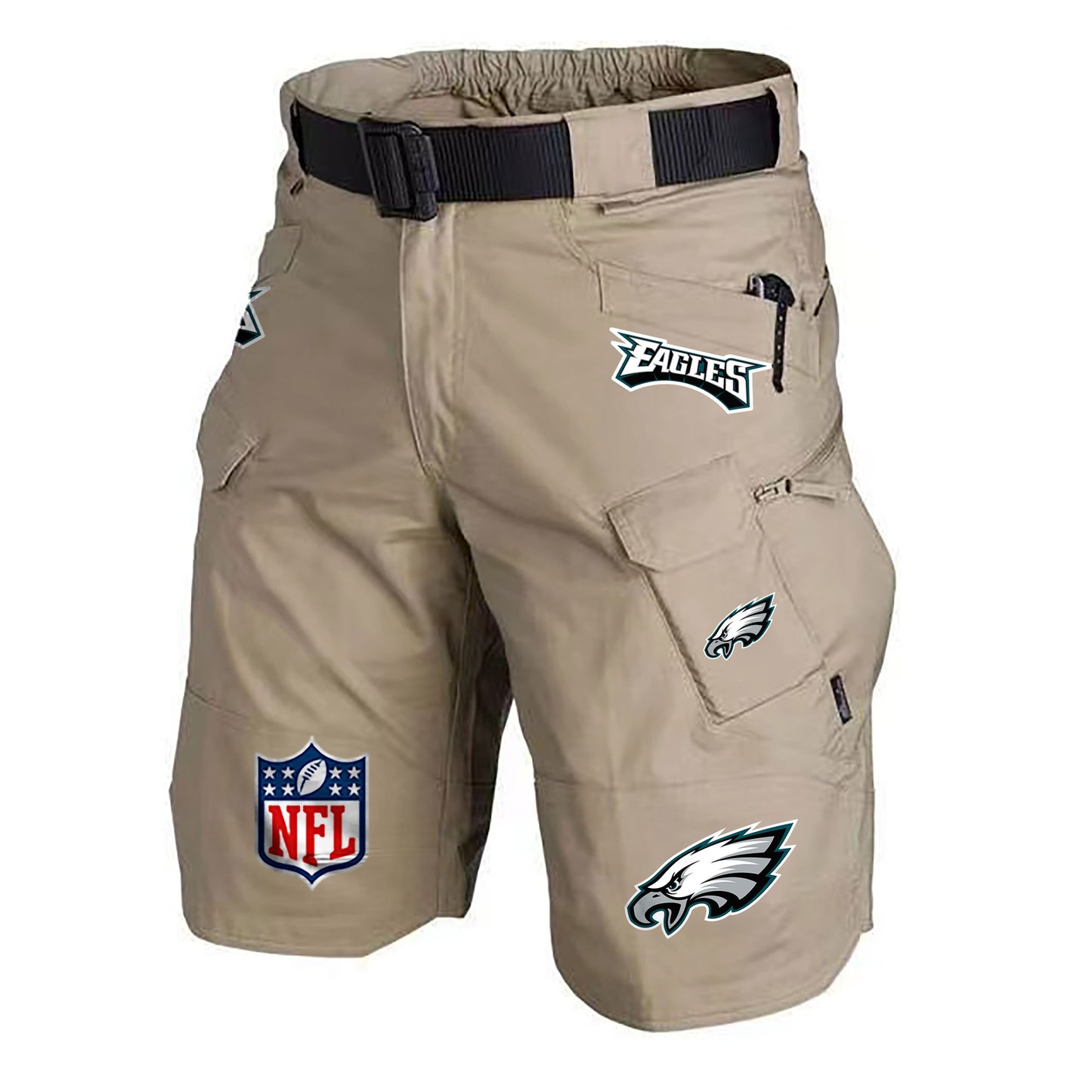 Philadelphia Eagles Limited Edition Front Pockets Men Shorts (Belt Not Included) AZBTFPMS000216