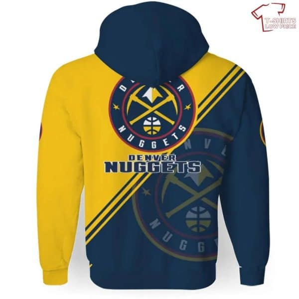 Denver Nuggets All Over Printed Hoodie BB677