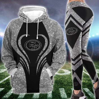 San Francisco 49ers Hoodie and Leggings AZCHD028-AZCLG028