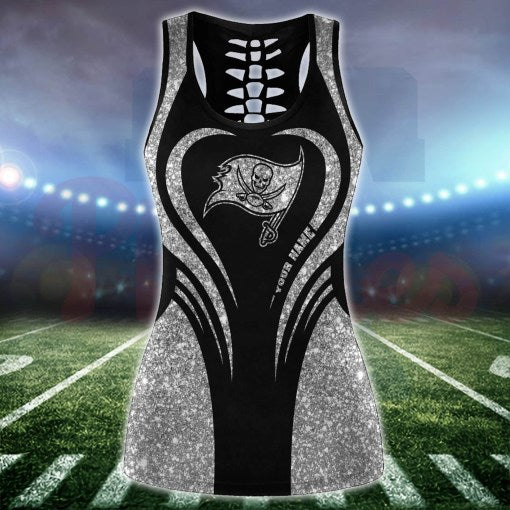 Tampa Bay Buccaneers Combo Tank Top And Leggings AZCLG030-AZCTT030