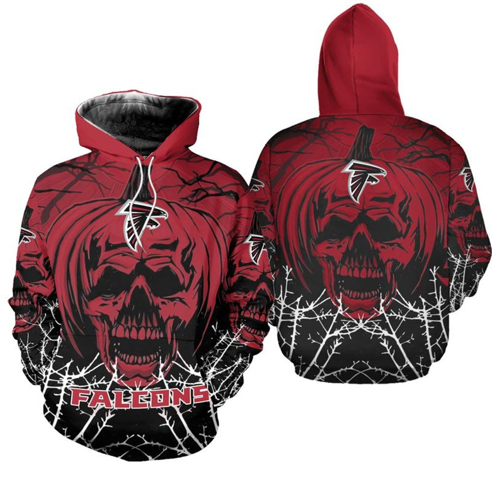 Atlanta Falcons x Halloween 3D Hoodie HA141