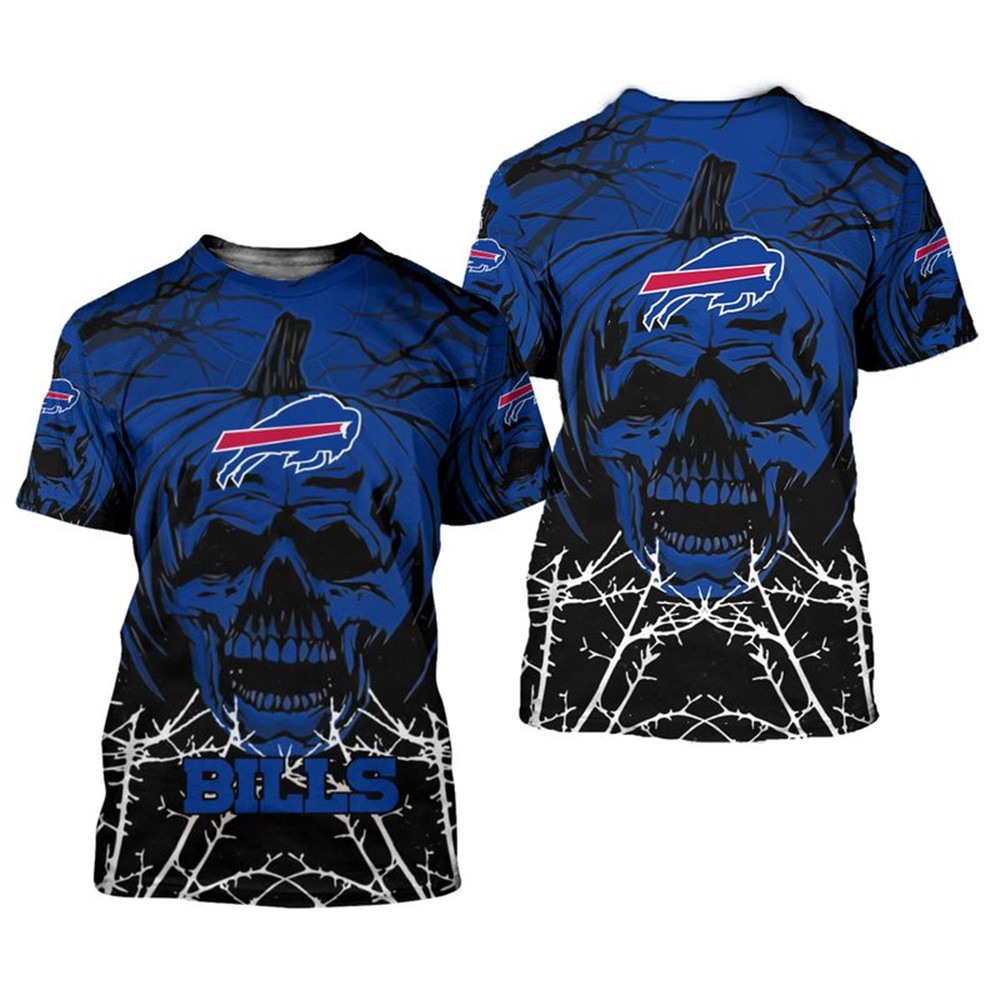 Buffalo Bills x Halloween 3D T-shirt HA36