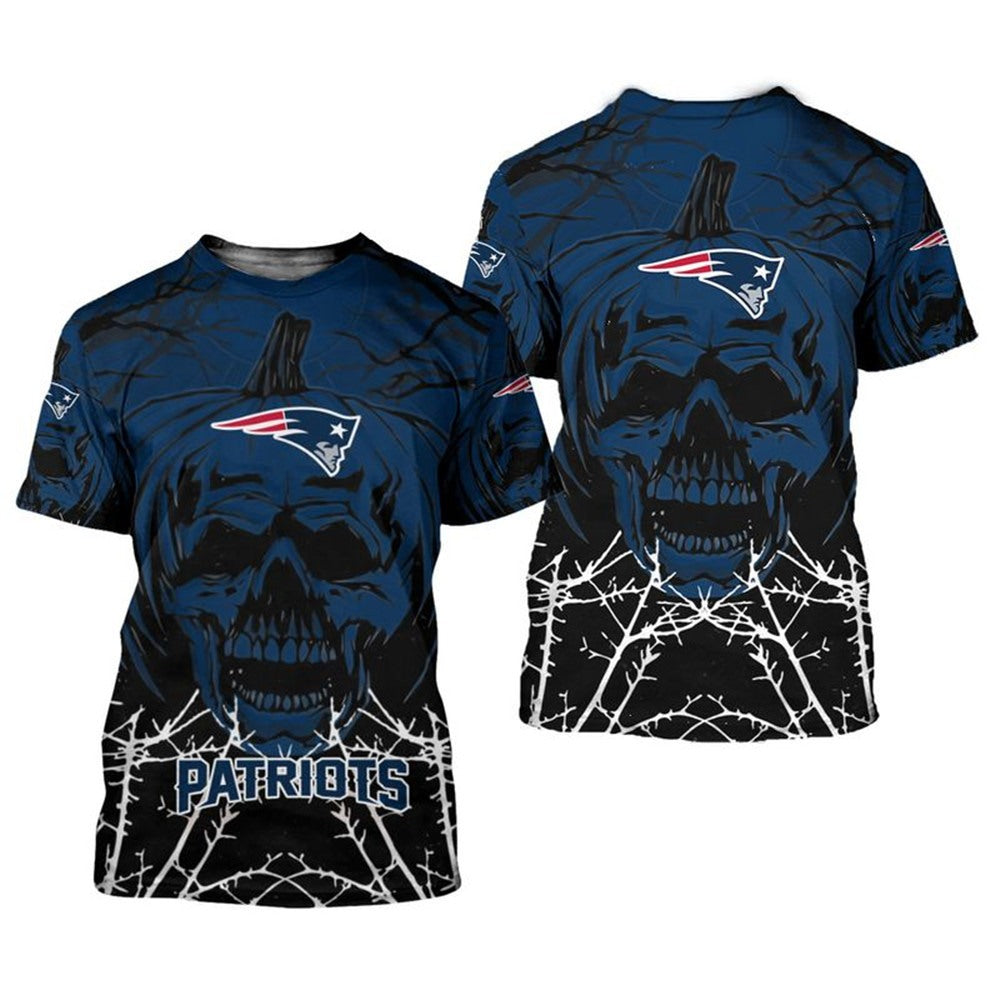 New England Patriots x Halloween 3D T-shirt HA54