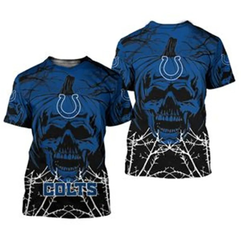 Indianapolis Colts x Halloween 3D T-shirt HA46