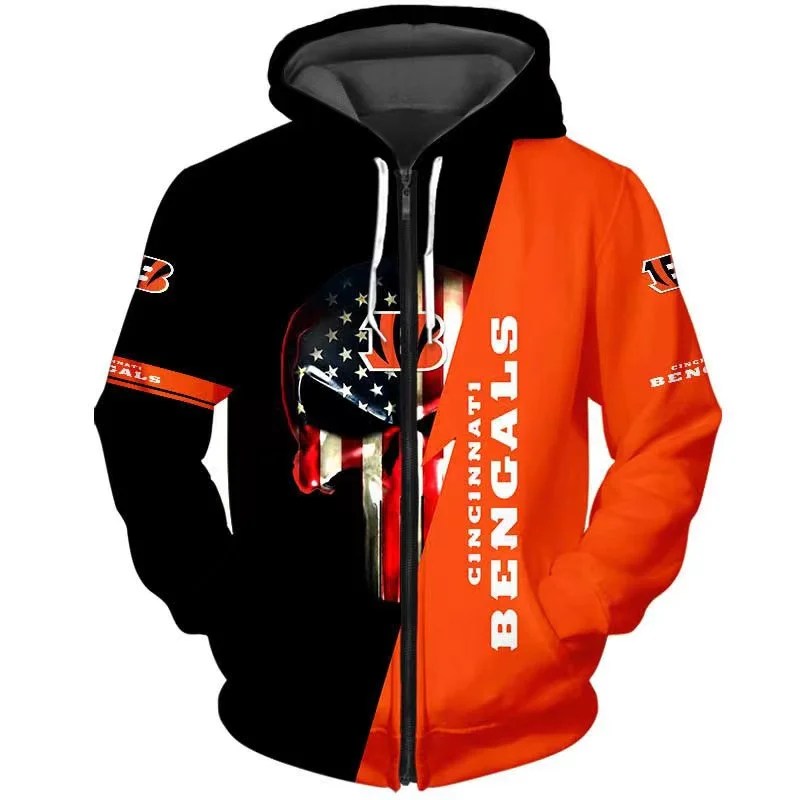 Cincinnati Bengals x Halloween 3D Hoodie HA177