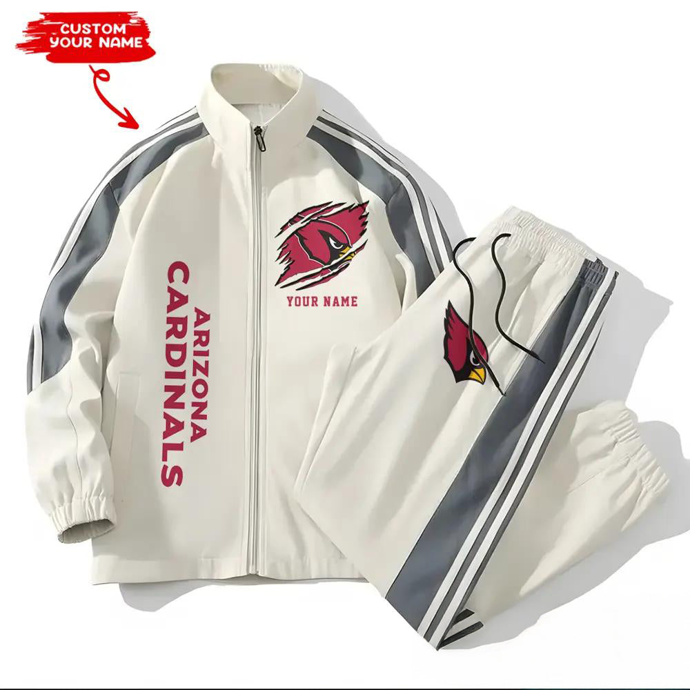 Arizona Cardinals Combo Versatile Sports Jacket And Pants EM35