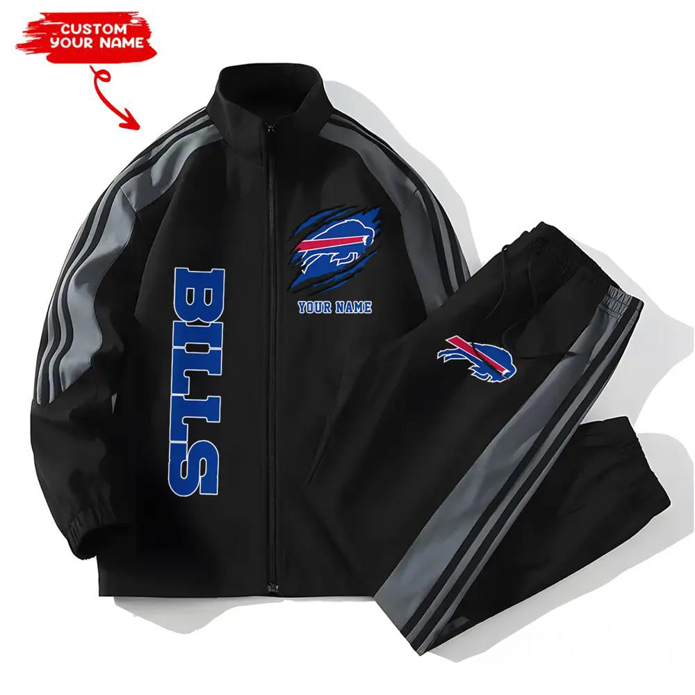 Buffalo Bills Combo Versatile Sports Jacket And Pants EM37