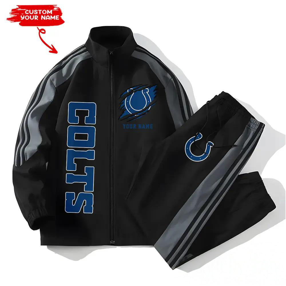 Indianapolis Colts Combo Versatile Sports Jacket And Pants EM47