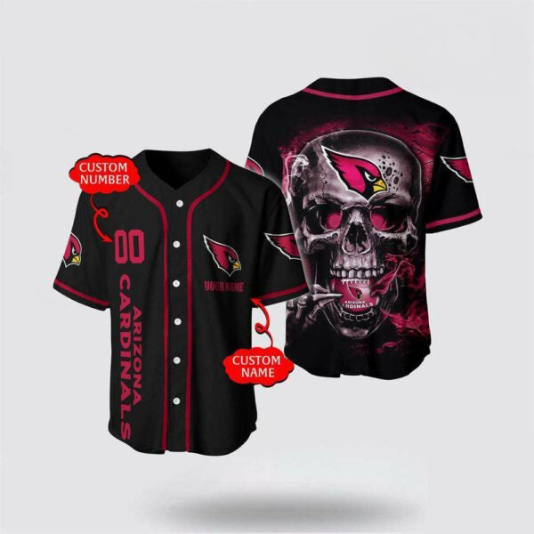 Arizona Cardinals x Halloween Custom Baseball Jersey HA160