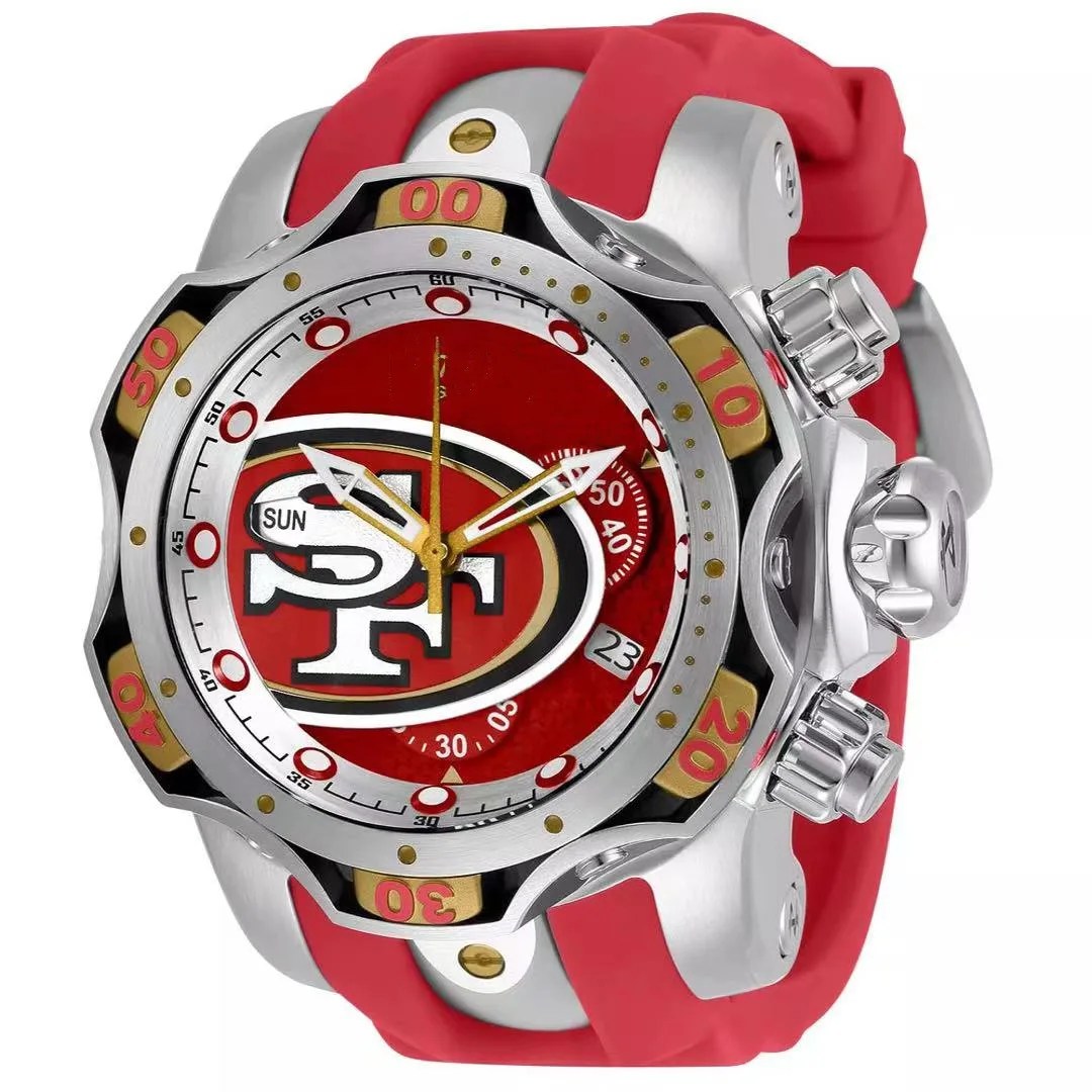 San Francisco 49ers Sport Football Watch BT07