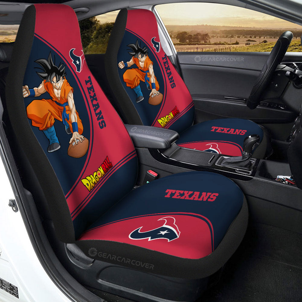 Houston Texans Car Seat Covers Goku AZBTCSC000021