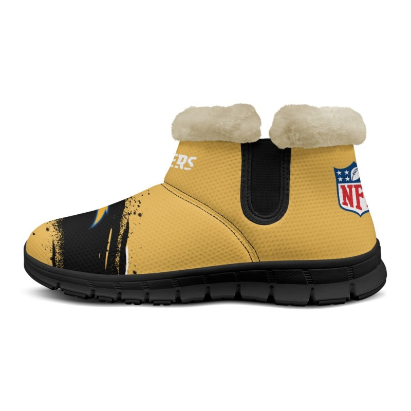 Los Angeles Chargers Comfy Winter Snow Boots AZDDWSB000093
