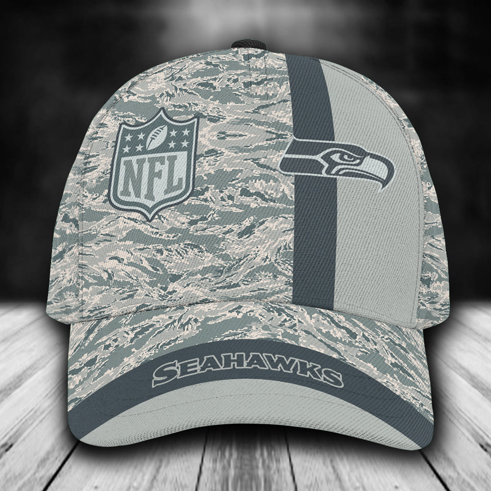Seattle Seahawks Personalized Classic Cap BB887