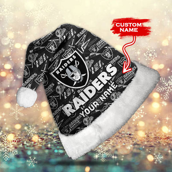 Las Vegas Raiders Personalized Christmas Hat AZCRMHAT017