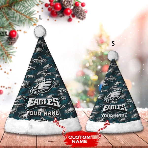 Philadelphia Eagles Personalized Christmas Hat AZCRMHAT026