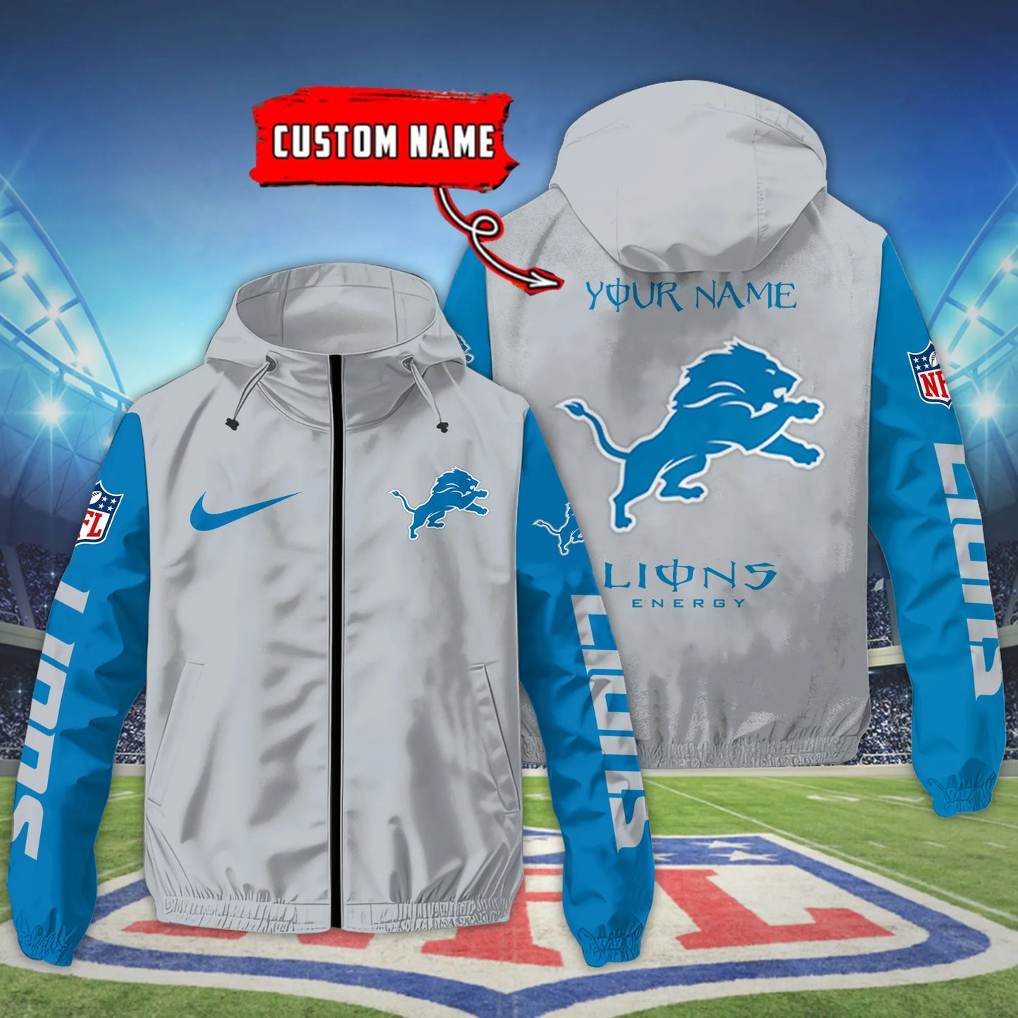 Detroit Lions Outdoor Jacket AZBTOJ000067