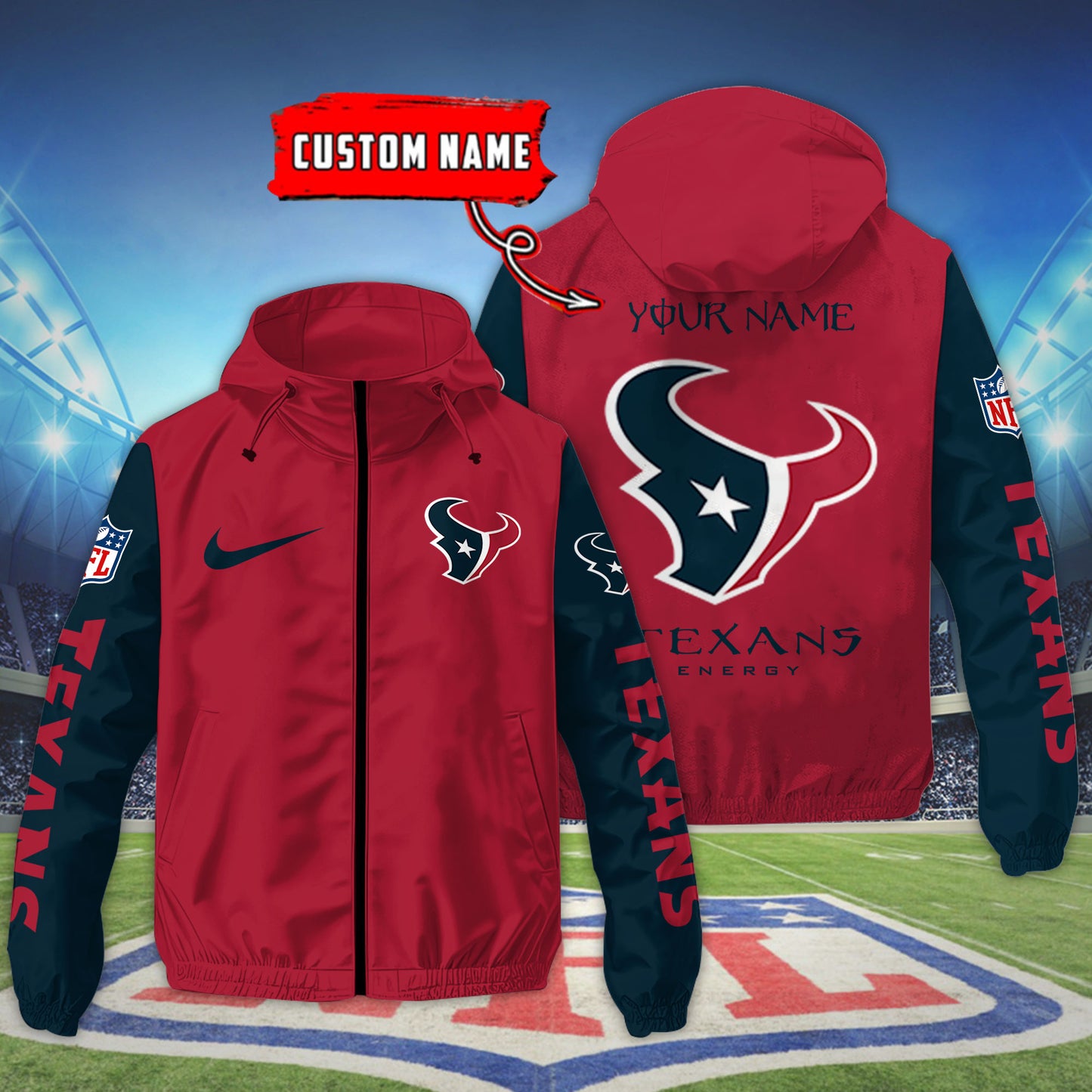 Houston Texans Outdoor Jacket AZBTOJ000069