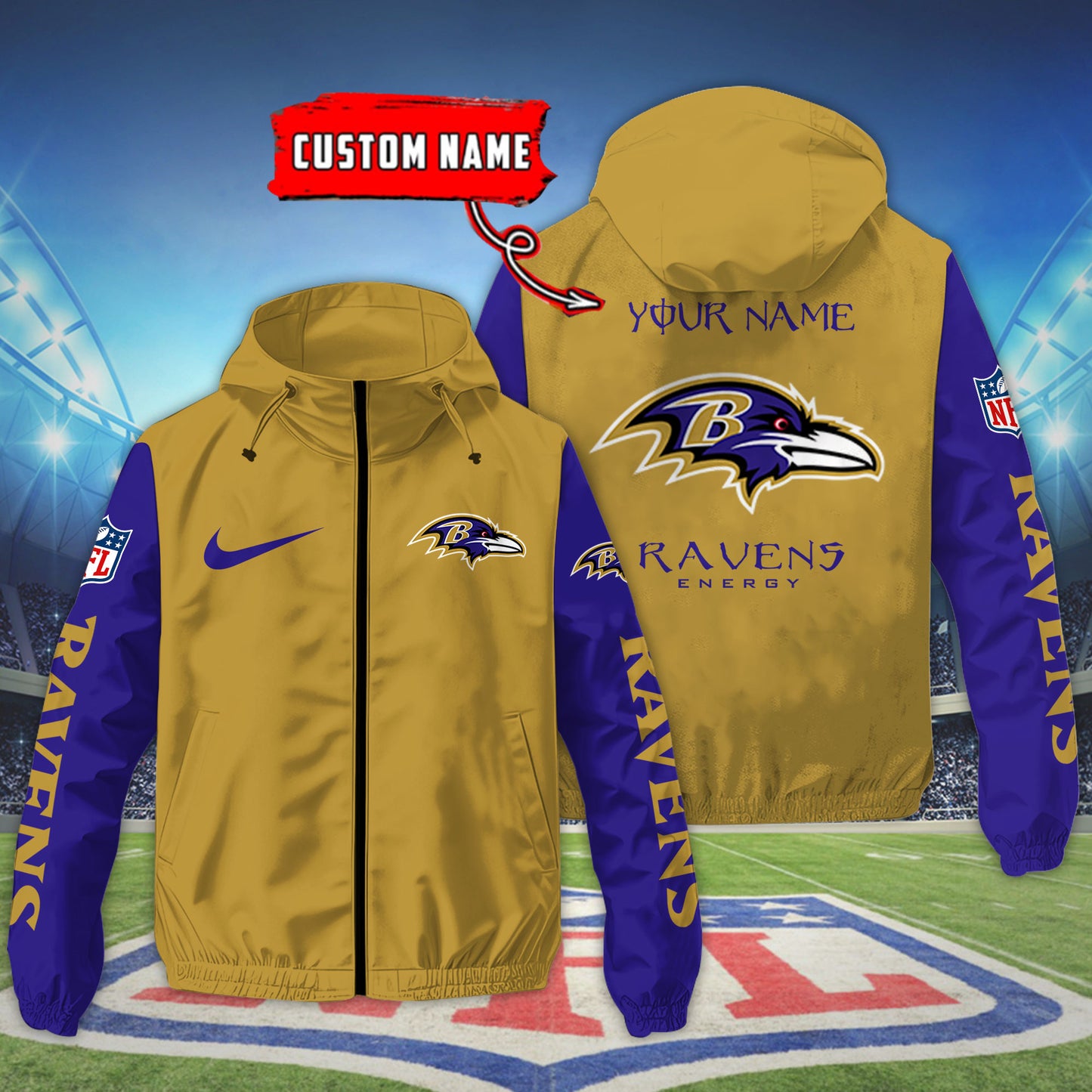 Baltimore Ravens Outdoor Jacket AZBTOJ000091