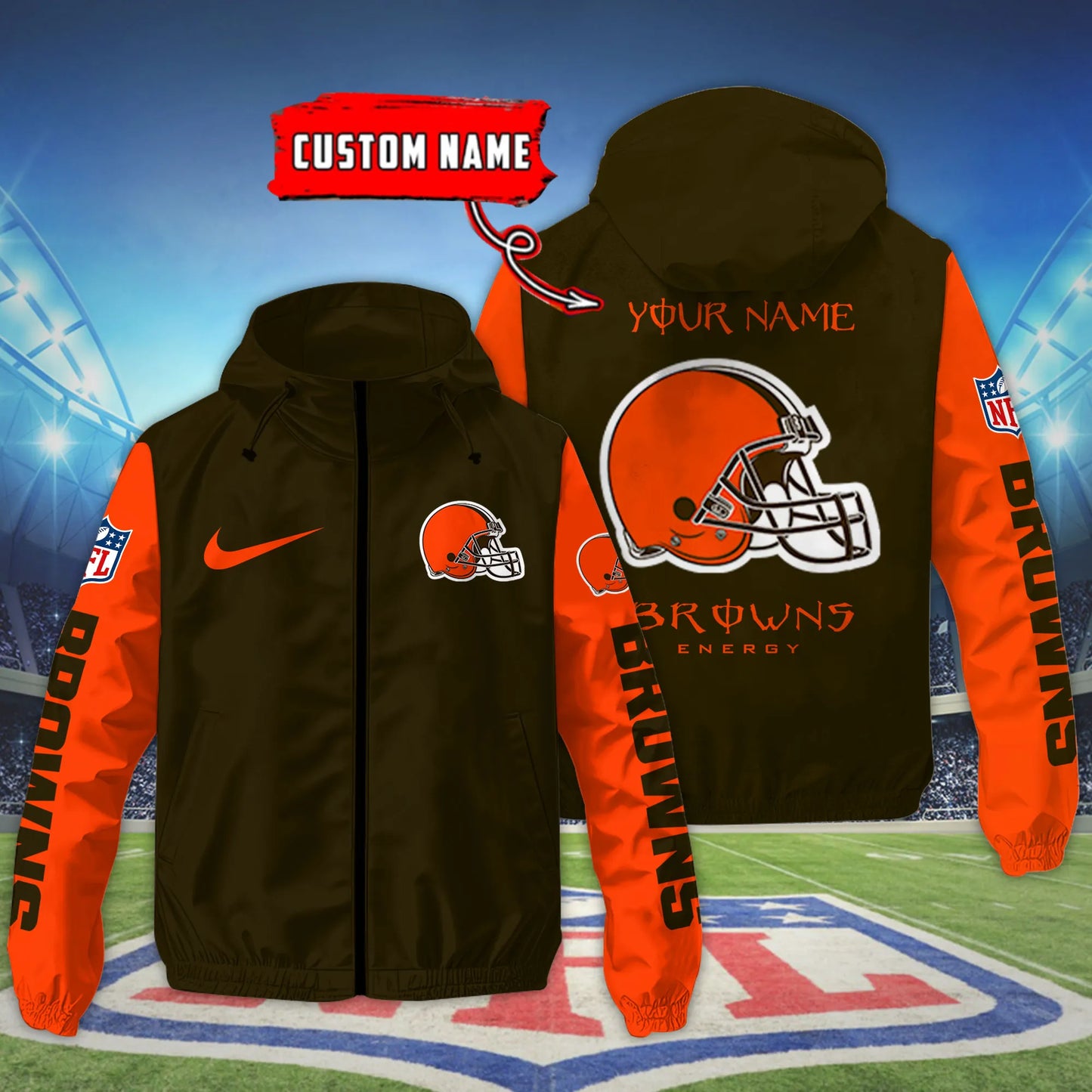 Cleveland Browns Outdoor Jacket AZBTOJ000096
