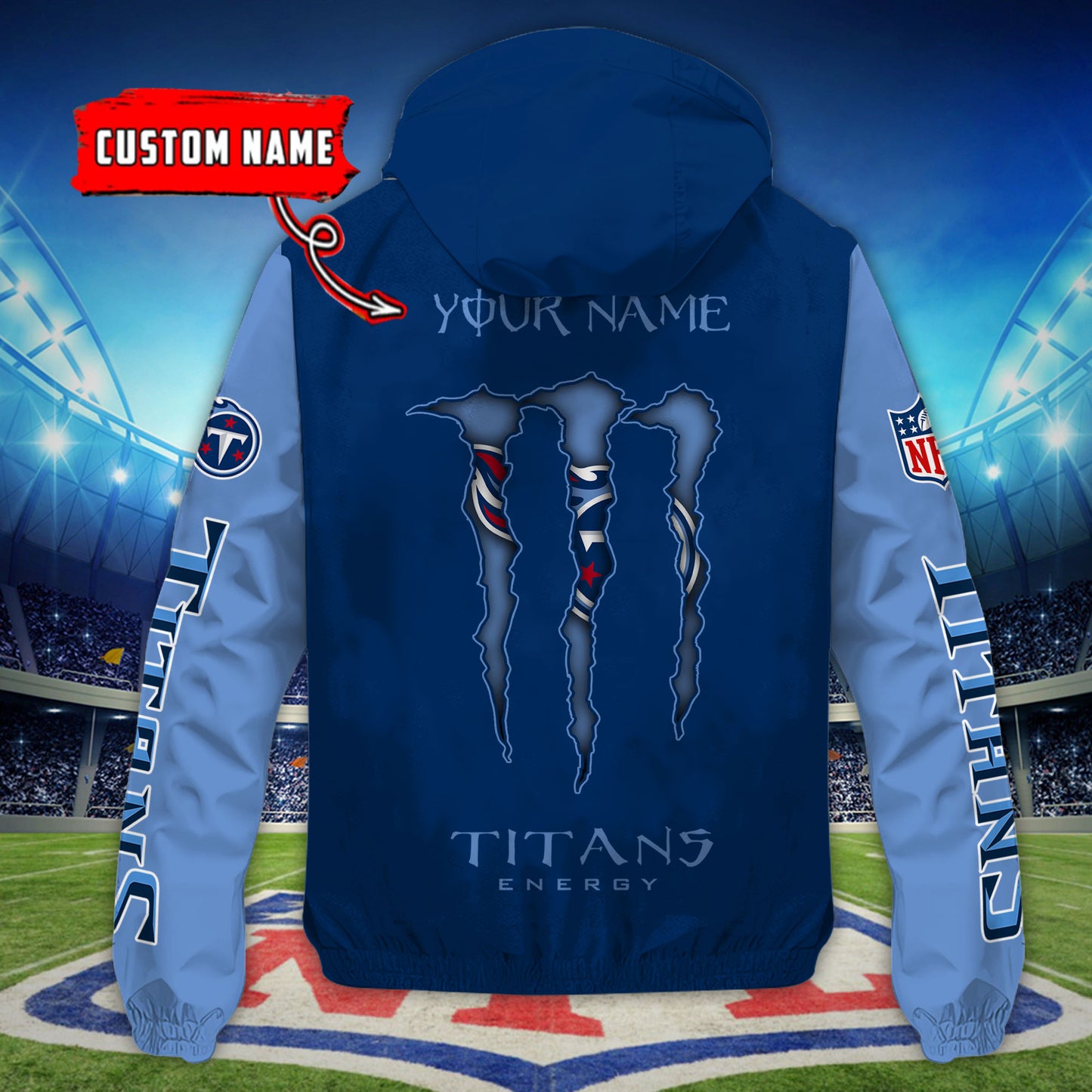Tennessee Titans Outdoor Jacket AZBTOJ000063