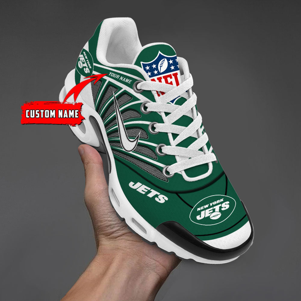 New York Jets New Personalized T-N Youth Sneakers AZBTTNS000064