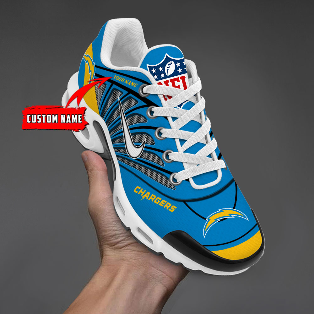 Los Angeles Chargers New Personalized T-N Youth Sneakers AZBTTNS000069