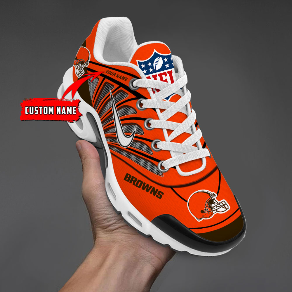 Cleveland Browns New Personalized T-N Youth Sneakers AZBTTNS000075