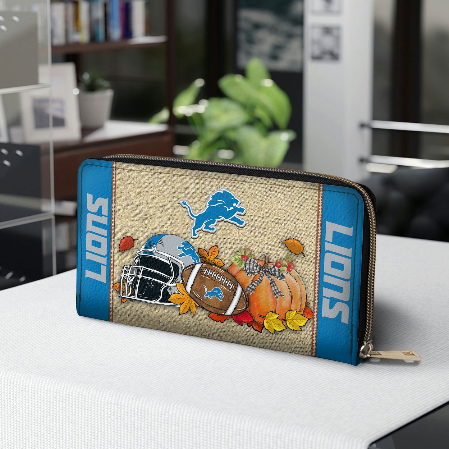 Green Bay Packers Women Zip Around Wallet Perfect Gift AZBTWWL000028