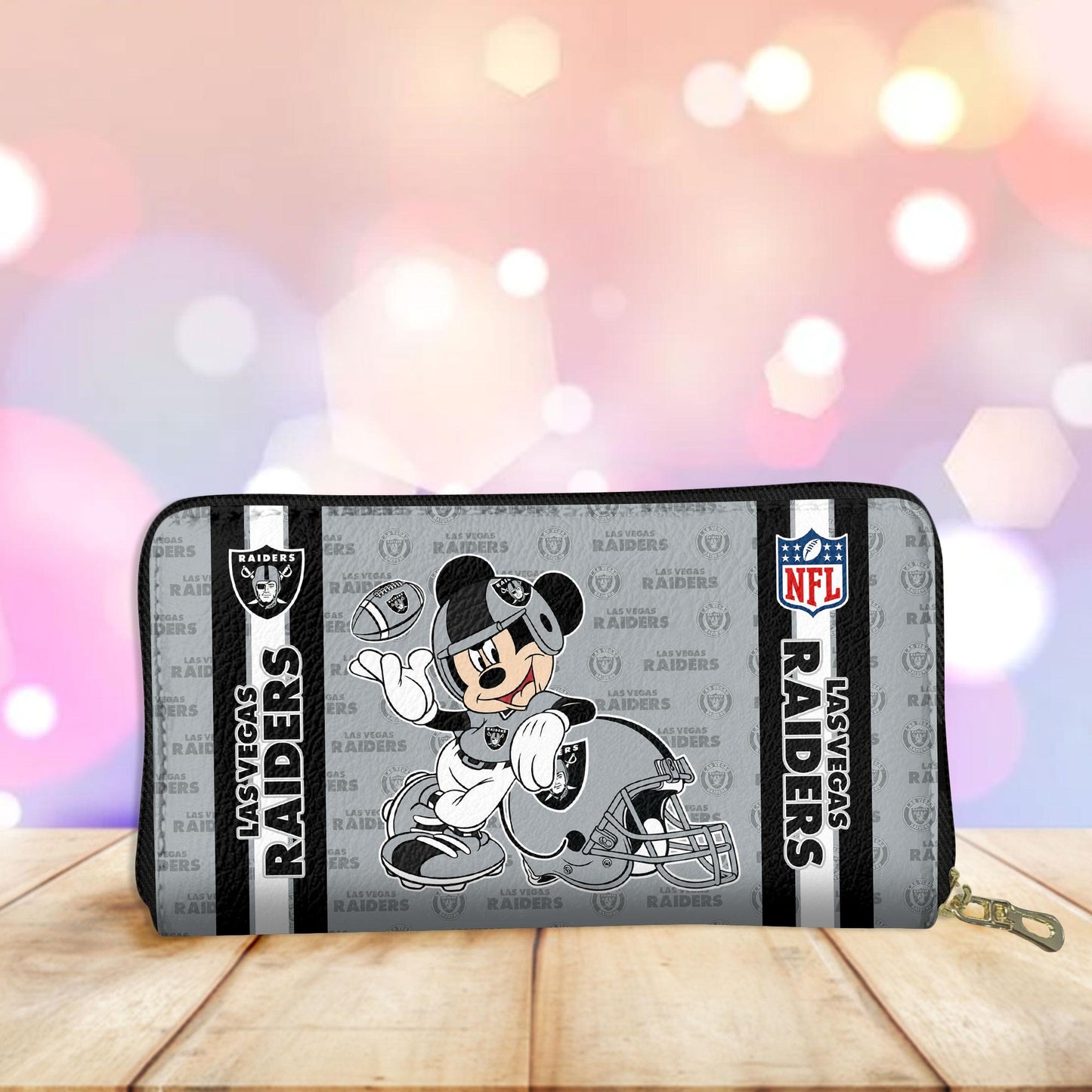 Las Vegas Raiders Women Wallet AZCPURSE040