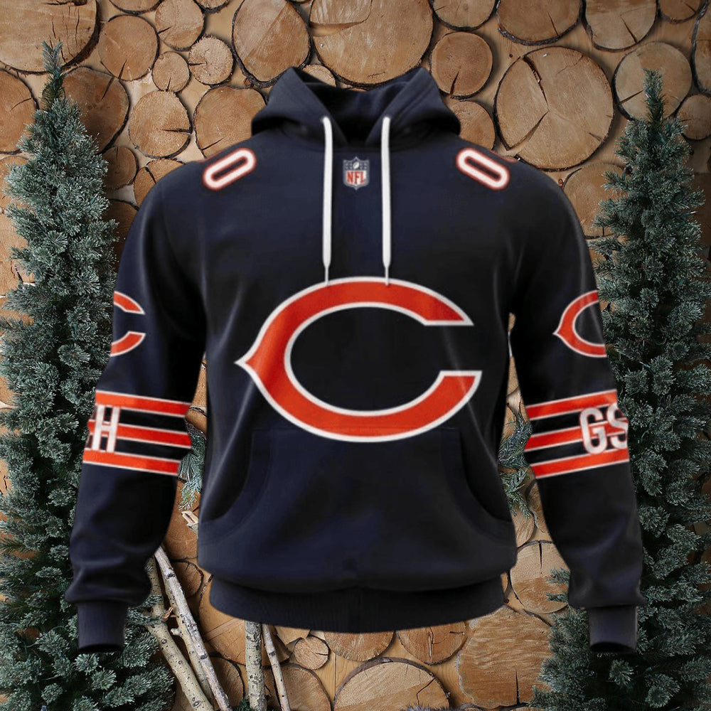 Chicago Bears Personalized Hoodie AZCHD243